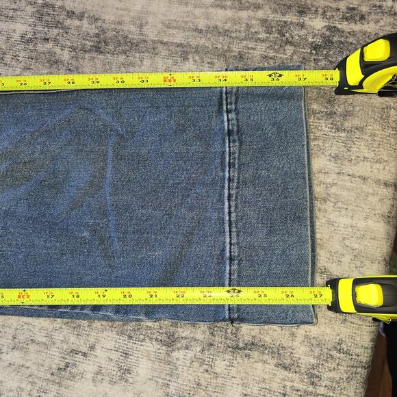 Free People Overalls Womens 4 Blue Denim Wide Leg Adjustable Straps Pockets Zip - Picture 14 of 16